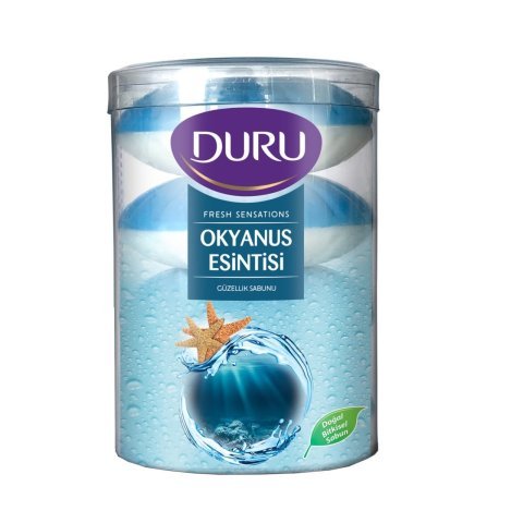 DURU SABUN 4*100GR FRESH OKYANUS TAZELİĞİ 400GR PVC 1*16