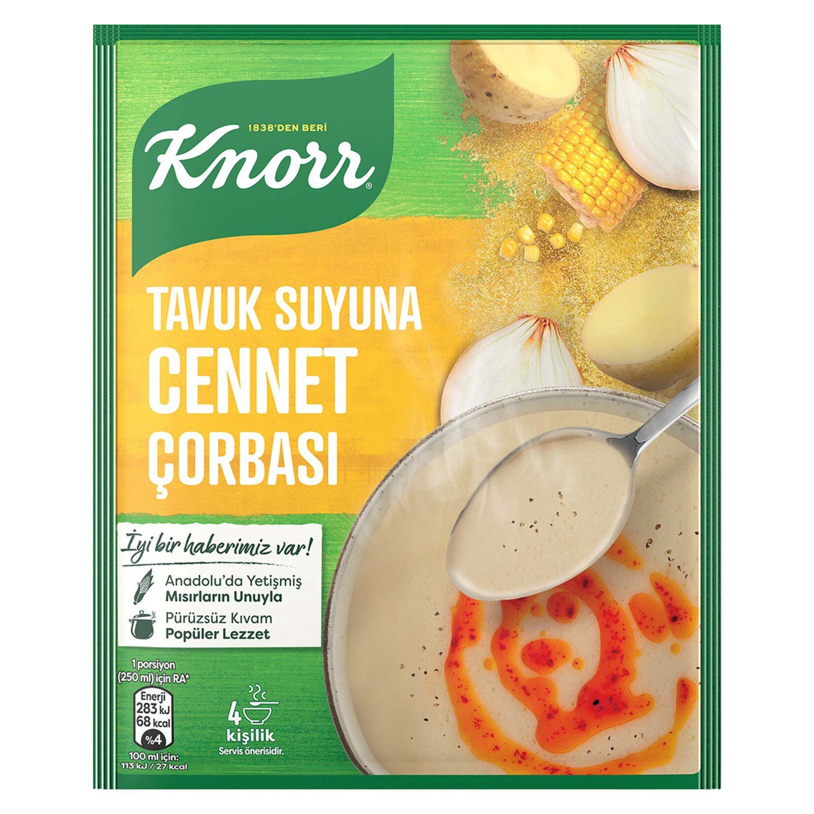 KNORR Ç.KL.CENNET ÇORBASI 76G 1*12*12