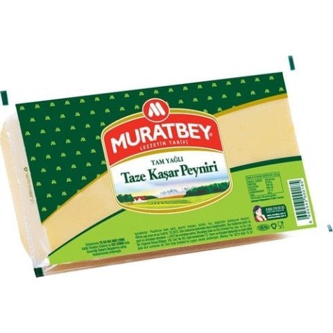 MURATBEY KAŞAR PEYNİRİ  500GR TAZE 1*12