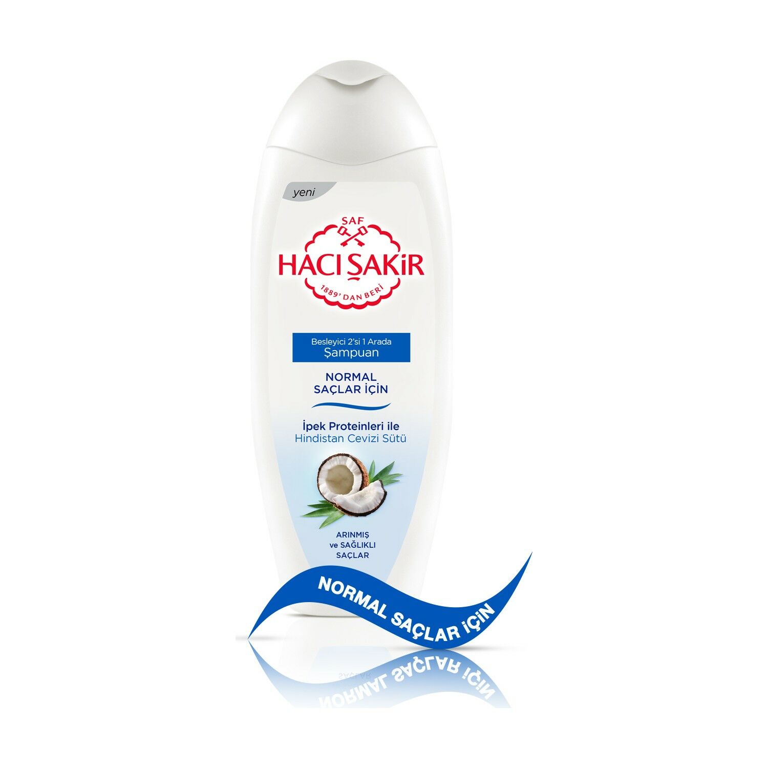 HACI ŞAKİR ŞAMPUAN 500ML 2/1 İPEKSİ YUM.HİND.CEV.TÜM SAÇ 1*12