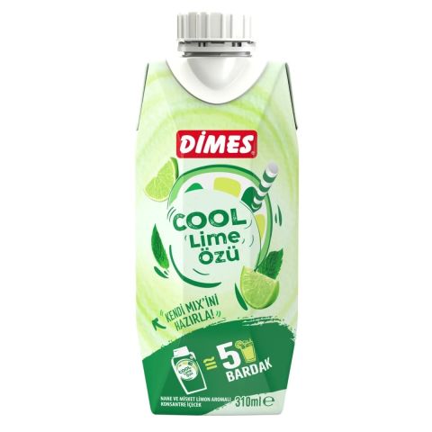 DİMES COOL 310ML LİME ÖZÜ NANE VE MİSKET LİMON 1*12