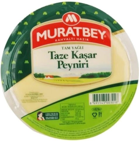 MURATBEY KAŞAR PEYNİRİ  300GR TAZE 1*24