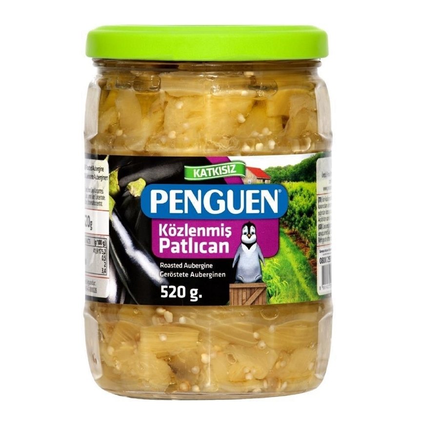 PENGUEN KÖZLENMİŞ PATLICAN 520GR 1*12