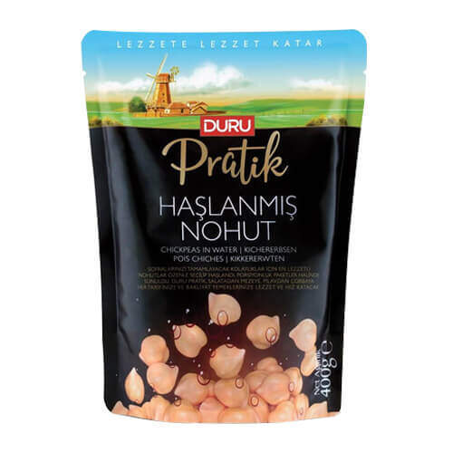 DURU BAK.PRATİK HAŞ.NOHUT 400GR 1*8