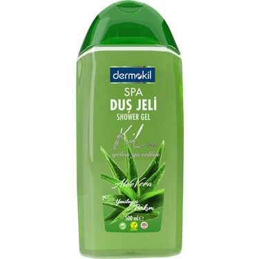 DERMOKİL DUŞ J.500ML SPA ALOE VERA YENİLEYİCİ 1*12