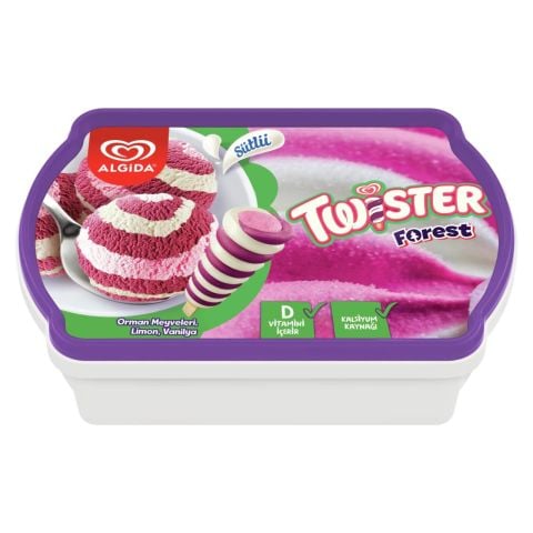 ALGİDA 750ML TWİSTER FOREST OR.MEY-LİM*VAN. 1*6