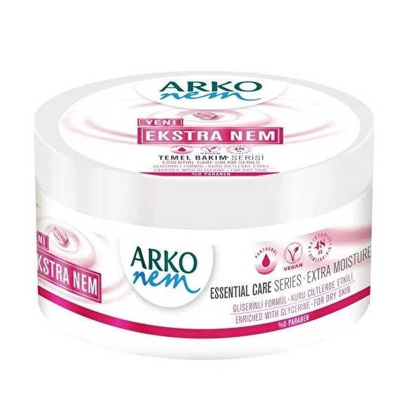 ARKO KREM NEM 250ML GLİSERİNLİ EKSTRA NEM 1*4*3