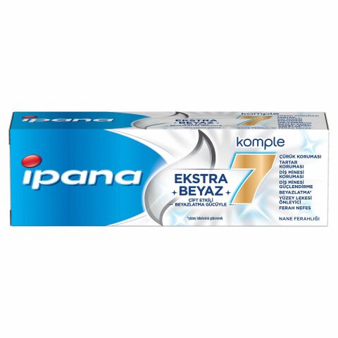 İPANA 7KOMP.65ML KOMPLE EKSTRA BEYAZ-NANE FERAHLIĞI 1*12