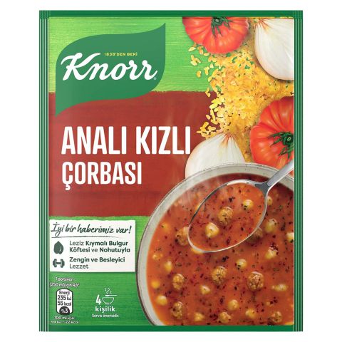 KNORR Ç.KL.ANALI KIZLI ÇORBASI 70G 1*12*12