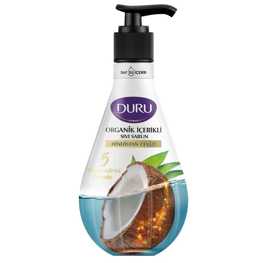 DURU SIVI SAB.500ML ORGANİK HİNDİSTAN CEVİZİ 1*12