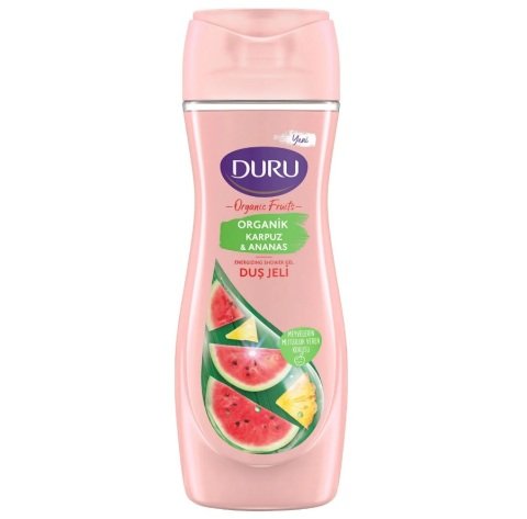 DURU DUŞ J.450ML ORG.KARPUZ& ANANAS 1*12