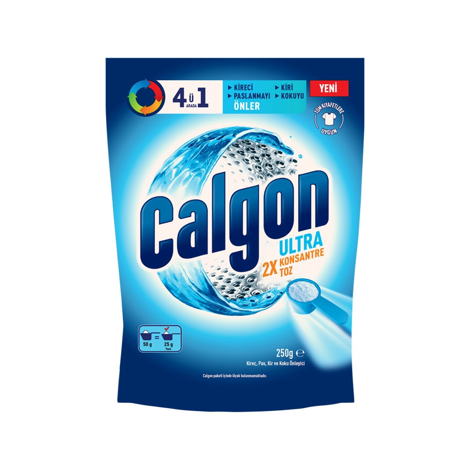 CALGON TOZ 250G 4Ü1 ARADA ULTRA KONSANTRE 1*18