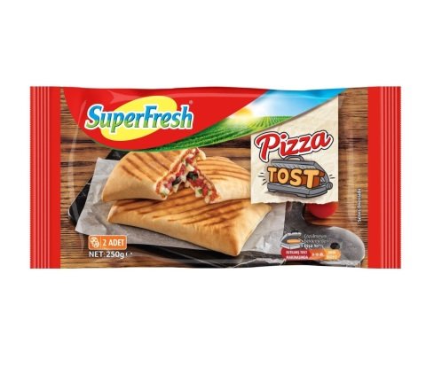 SÜPERFRESH PİZZA TOST CHEDDAR 250GR  1*12