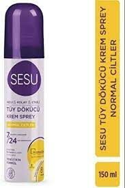 SESU TÜY.DÖK.KR.SPR.150ML NORMAL CİLTLER SARI 1*6*4