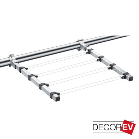 KURUTMALIK BALKON DECOREV KÜPEŞTE ALÜMİNYUM TKS-06 1*20