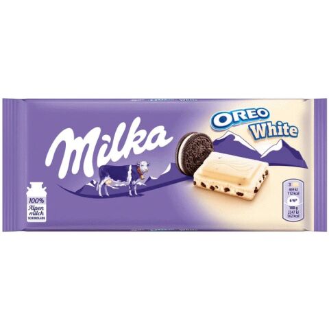 MİLKA ÇİKOLATA 100GR OREO WHİTE TABLET 1*22