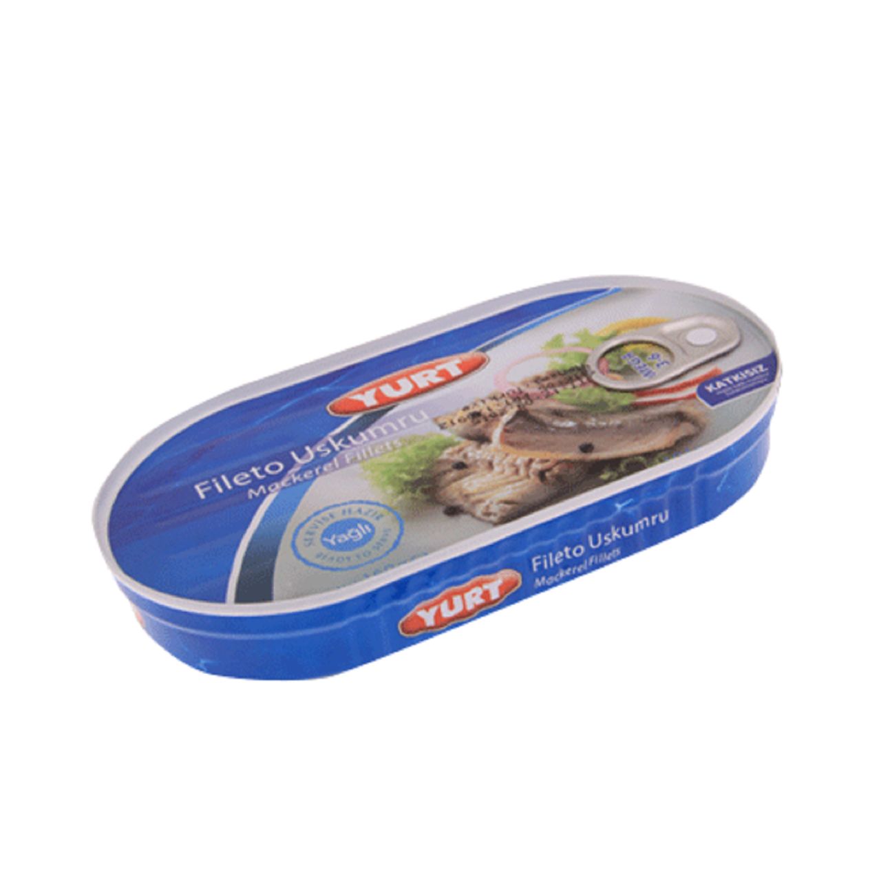 YURT KONSERVE FİLETO-USKUMRU NET:160G SÜZME:104G 1*16