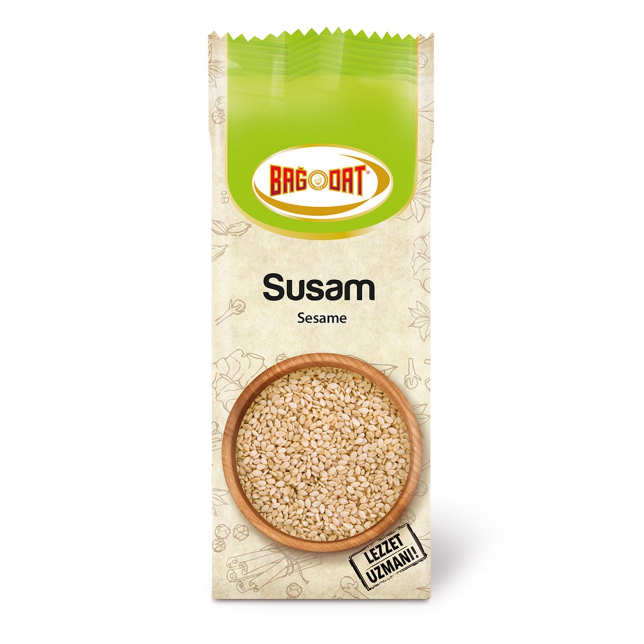 BAĞDAT SUSAM 75GR QUADRO 1*10