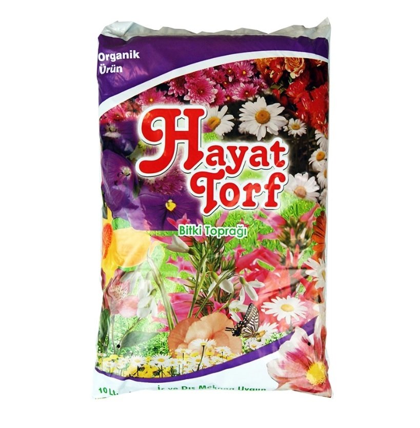 BİTKİ TOPRAĞI 10LT HAYAT TORF 1*5