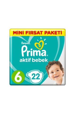 PRİMA MİNİ FIRSAT 6EXTRA LARGE 22'Lİ 13-18KG 1*6