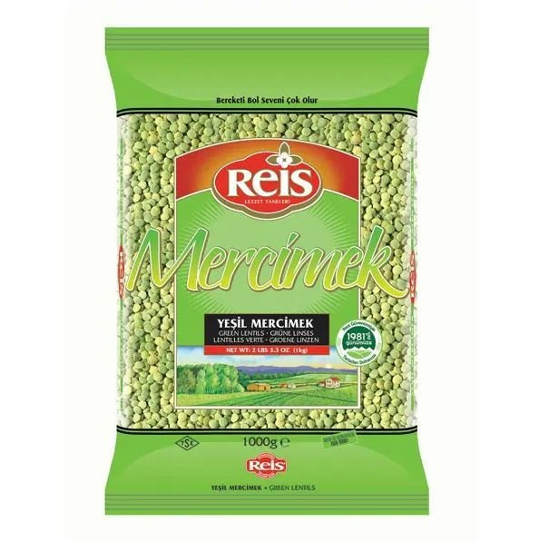 REİS 1KG M.YEŞİL MERCİMEK 1*20