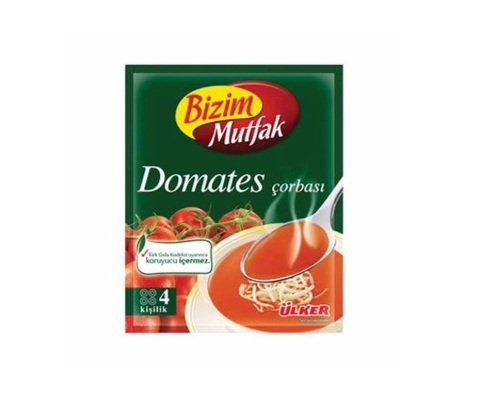 ÜLKER BİZİM Ç.KL.DOMATES ÇORBASI 80GR 647-108 1*6*12