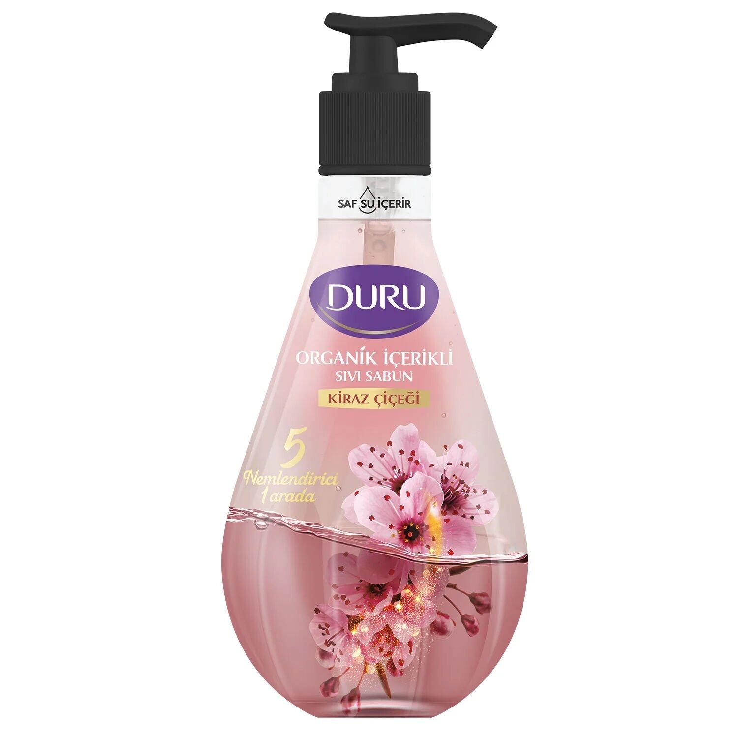 DURU SIVI SAB.500ML ORGANİK KİRAZ ÇİÇEĞİ 1*12