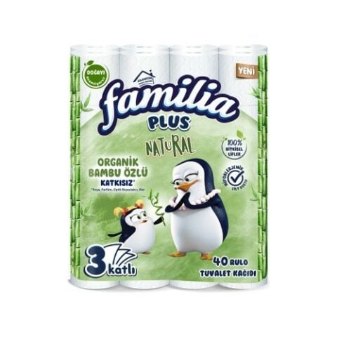 FAMİLİA TUV.KAĞ.16'LI PLUS NATURAL BAMBU ÖZLÜ 1*3