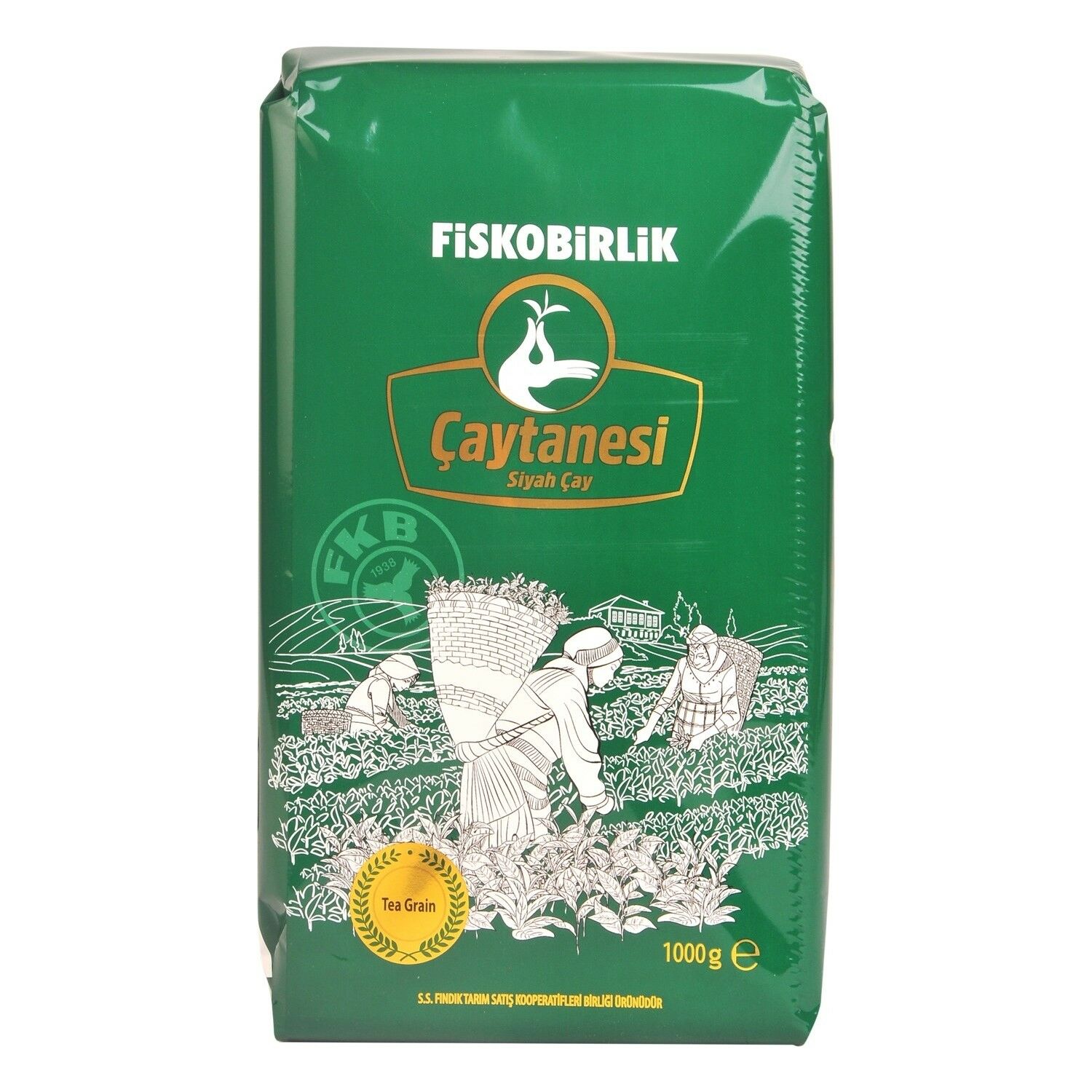 FİSKOBİRLİK ÇAYTANESİ 1000GR SİYAH ÇAY 1*12