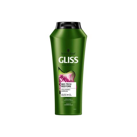 GLISS ŞAMPUAN 500ML BİO TECH RESTORE HASSAS VE YIPR.SAÇ 1*12