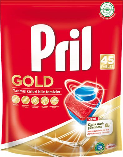 PRİL BLŞ.TAB.GOLD 45'Lİ 864G 12ETKİ POŞET 1*6