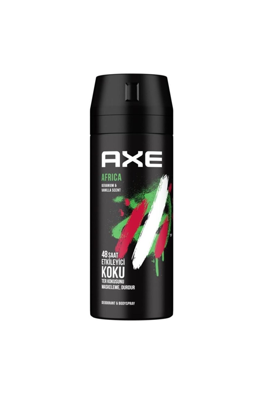 AXE DEO AFRICA 150ML SARDUNYA& VANİLYA 1*24