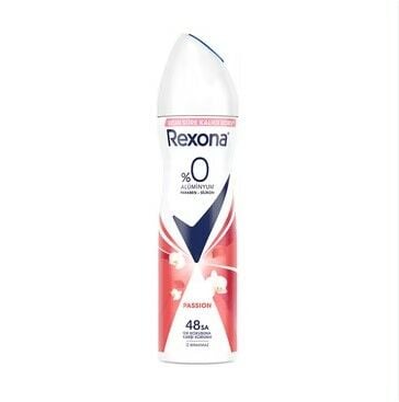 REXONA DEO WOMEN 150ML PASSİON %0 ALÜMİNYUM 48SA 1*24