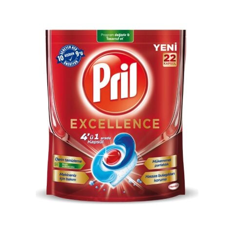 PRİL BLŞ.TAB.EXCELLENCE 22'Lİ 380,6G 4İN1 POŞET 1*7