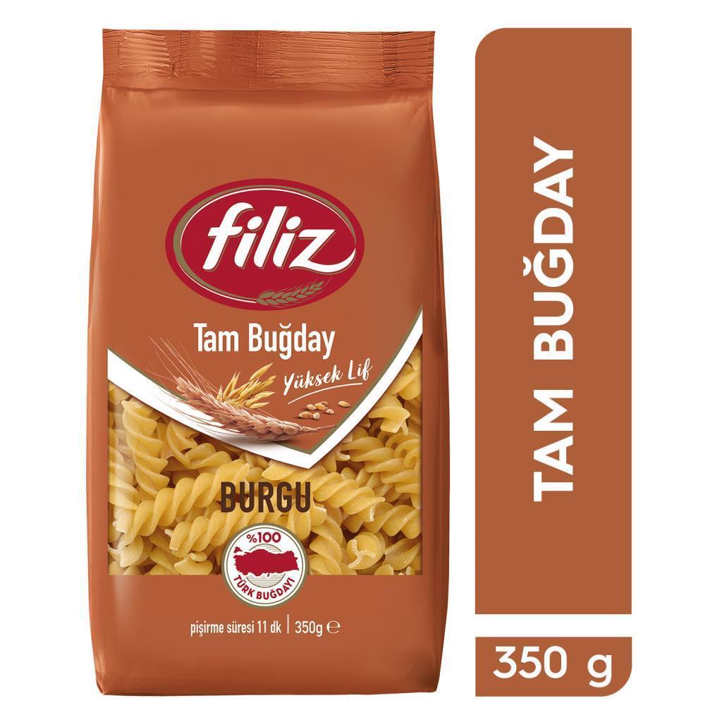 FİLİZ .TAM BUĞDAY BURGU MAKARNA 350G 1*12