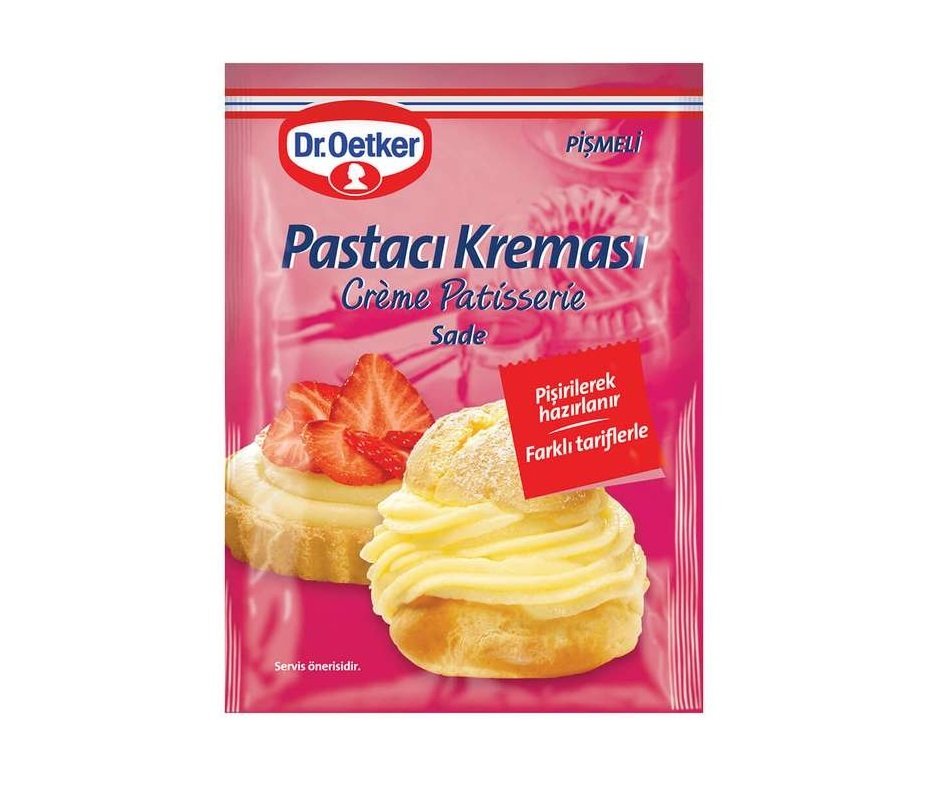 DR.OETKER.KR.PASTACI KREMASI SADE PİŞMELİ 156G 1*12