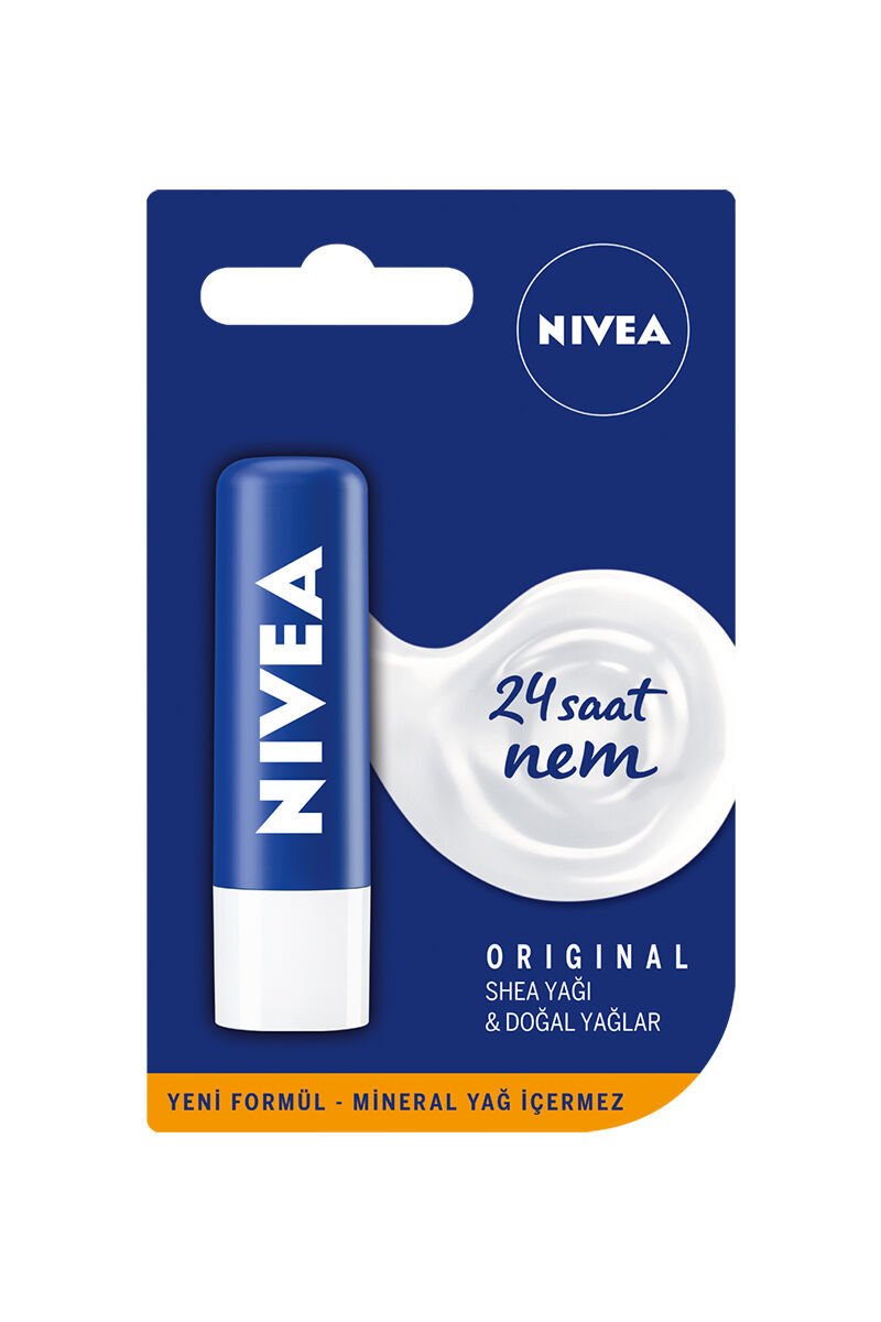 NIVEA LİP ORİGİNAL DUDAK BAKIM KREMİ 85061 1*12