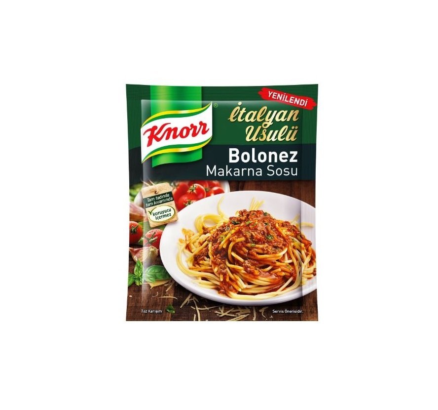 KNORR S. MAK.SOS.DOMATESLİ BOLONEZ 1*12*4