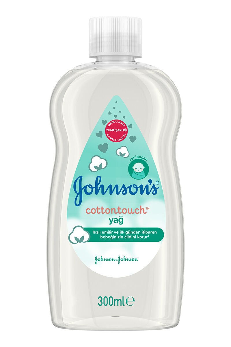 JOHNSONS BABY YAĞ 300ML COTTON TOUCH 1*24