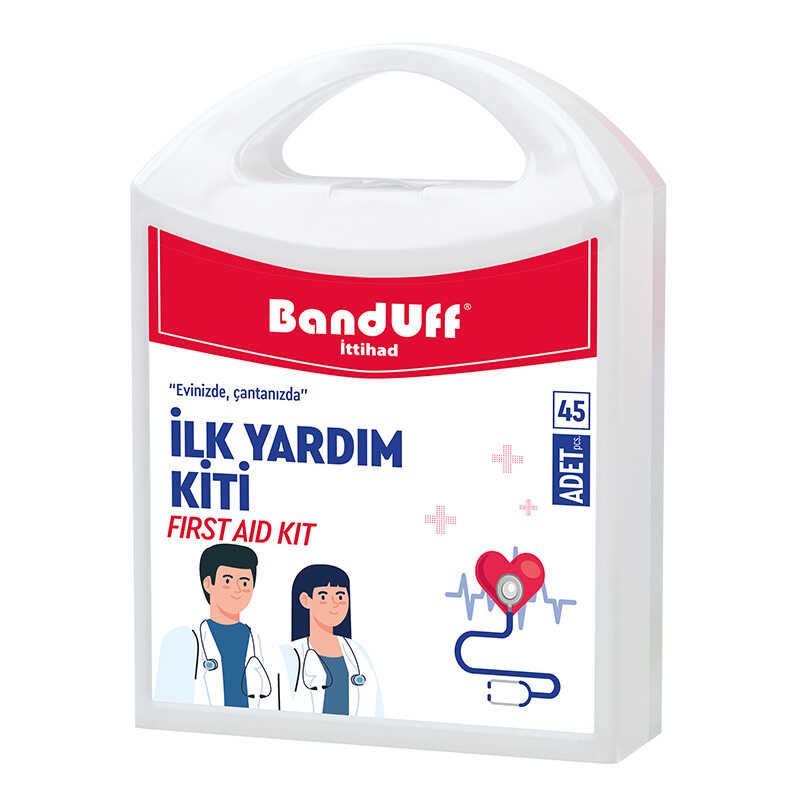 BANDUFF İLK YARDIM KİTİ 45' Lİ 1*8