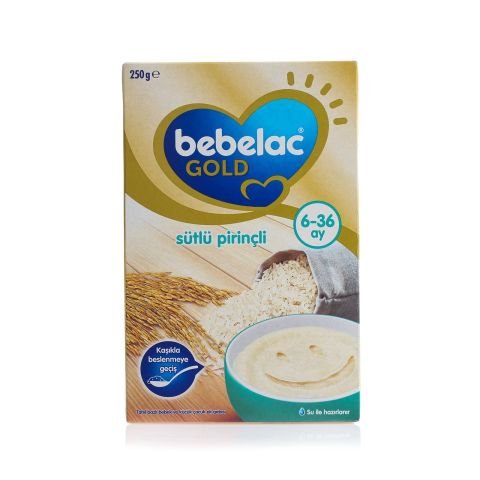 BEBELAC GOLD K.250G SÜTLÜ PİRİNÇLİ 1*7