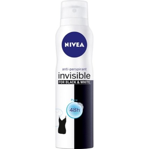 NIVEA .DEO KDN INV.B&W PURE 150ML 82230 1*30