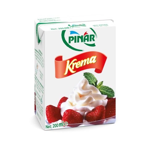 PINAR KREMA 200ML %18 YAĞLI 1*27