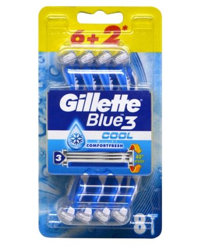 GİLLETTE BLUE III 6+2 COOL 1*12