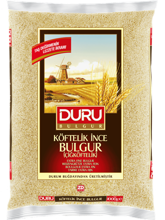 DURU 1KG BULGUR ÇİĞKÖFTELİK 1*12