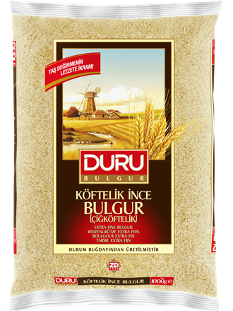 DURU 1KG BULGUR ÇİĞKÖFTELİK 1*12