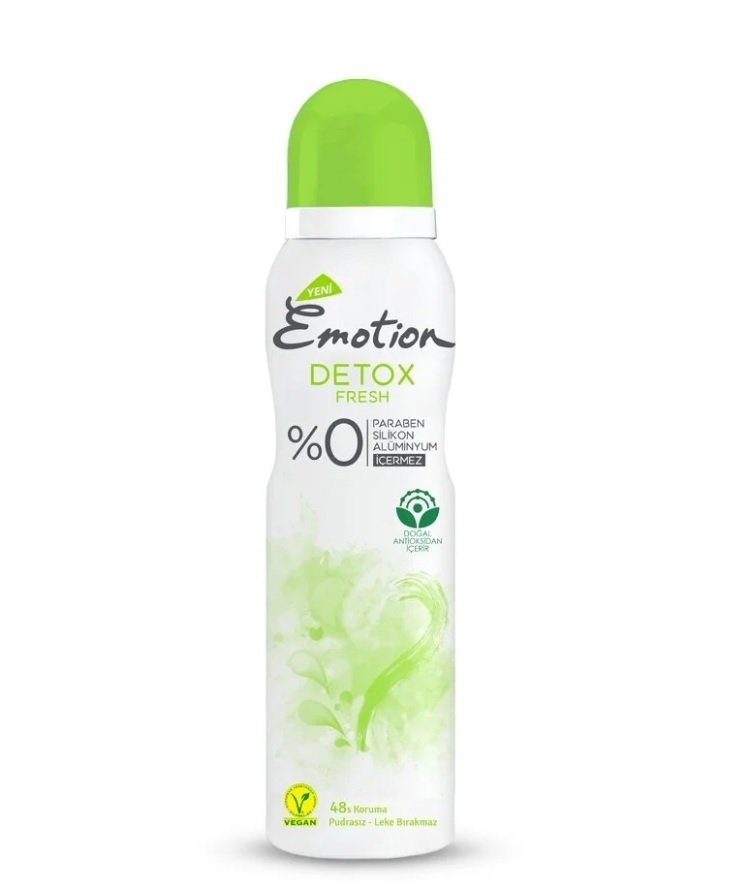 AROMEL.EMOTİON DEO DETOX FRESH 150ML 1*6*4