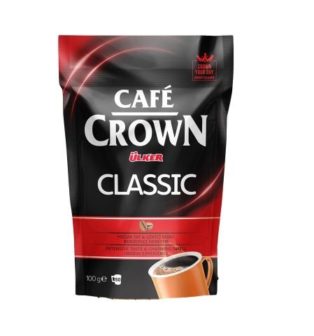 CAFE CROWN  CLASSIC 100GR EKO PAKET 950-09 1*6