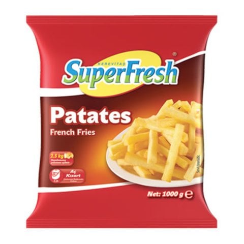 SÜPERFRESH S.PATATES 1KG PARMAK 1*10