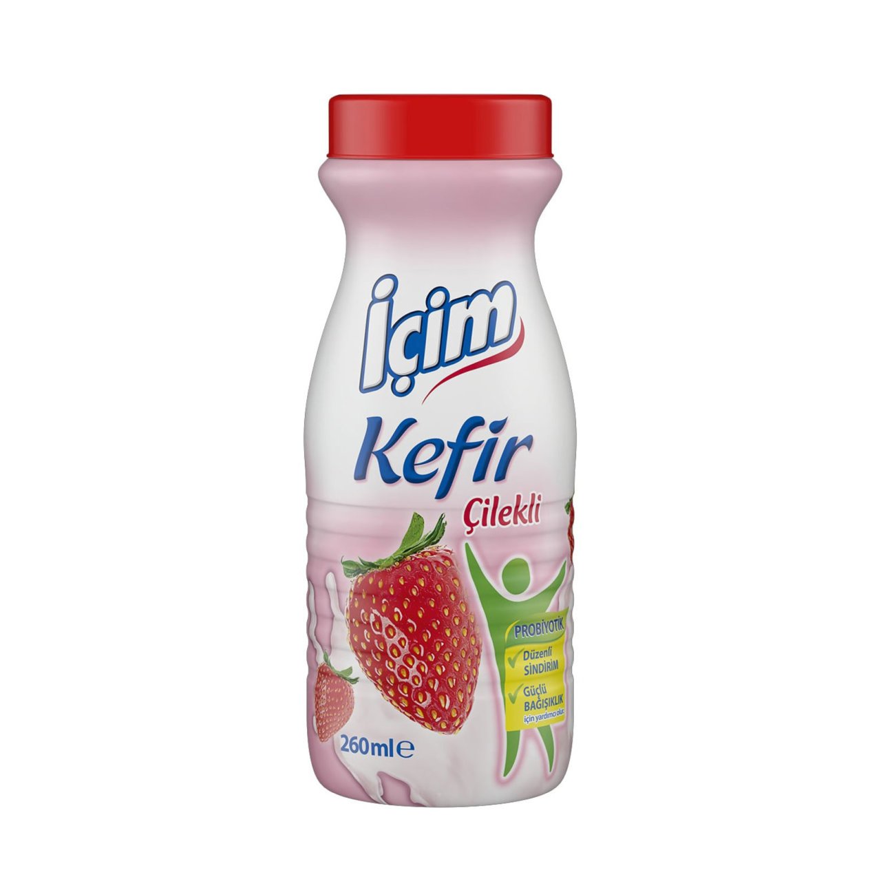 İÇİM KEFİR 250ML ÇİLEKLİ 4295-08 1*6